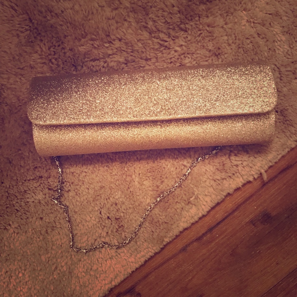 Gold Sparkle Clutch